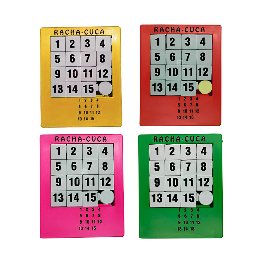 Jogo Racha Cuca - Números - Cores Sortidas - 1 unidade - Rizzo em Oferta na Shopee