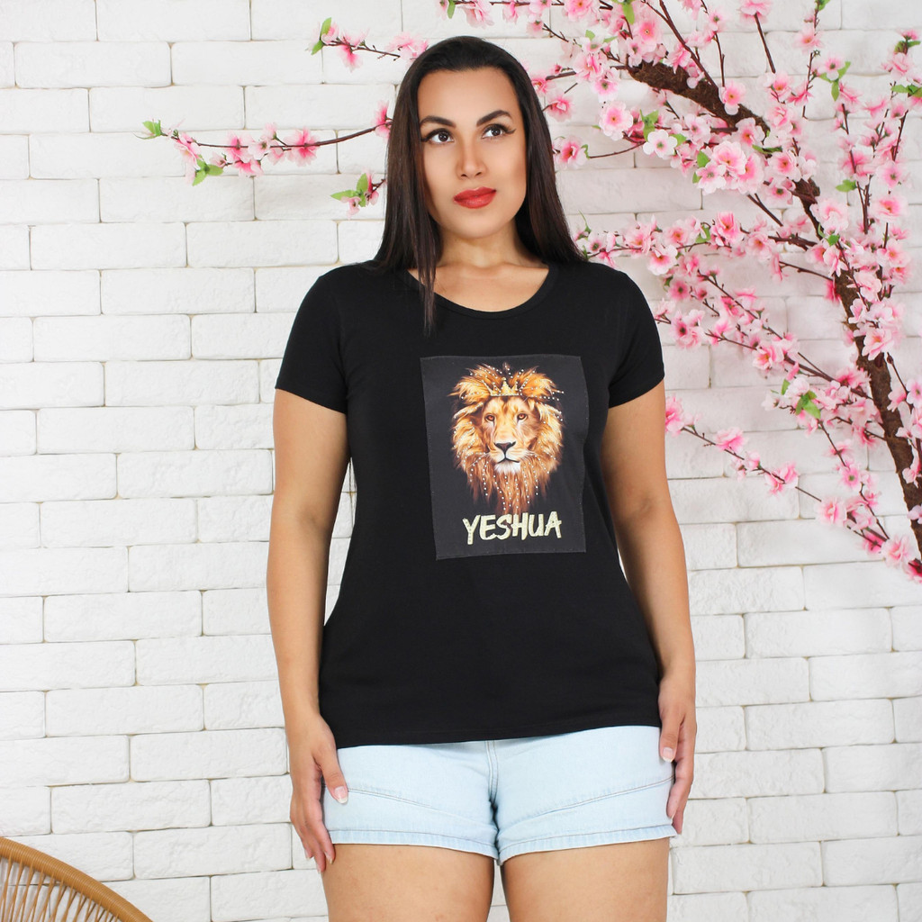 Blusa Comprida Bata Estampa Gospel Oversized - Conforto e Estilo Juntos - Moda Feminina
