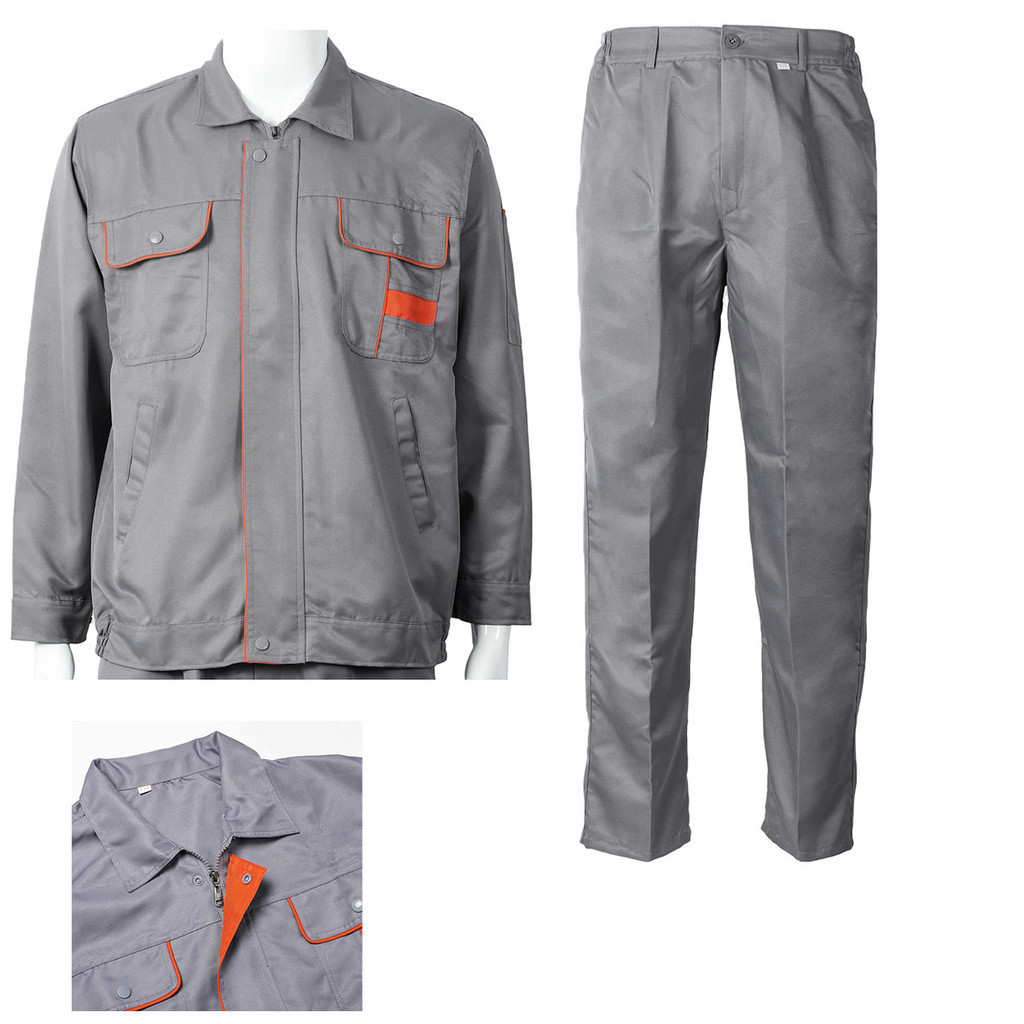 Conjunto Uniforme EPI Segurança do Trabalho Listra Refletiva Prestador de Serviço Mecanico Construçao Civil Operario Eletricista