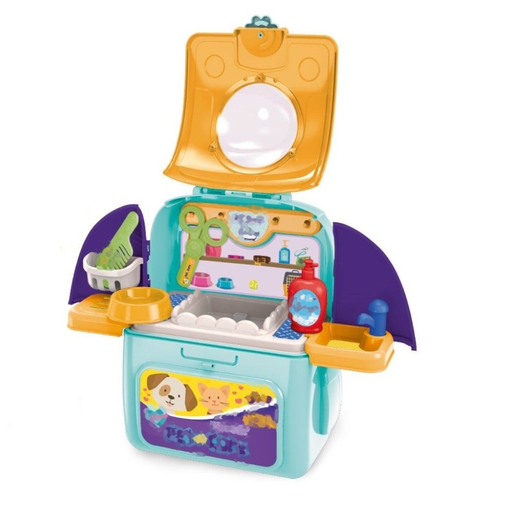 Mochila Pet Shop Care 2 Em 1 Cachorro Branco - F0058-1 FUN em Oferta na Shopee