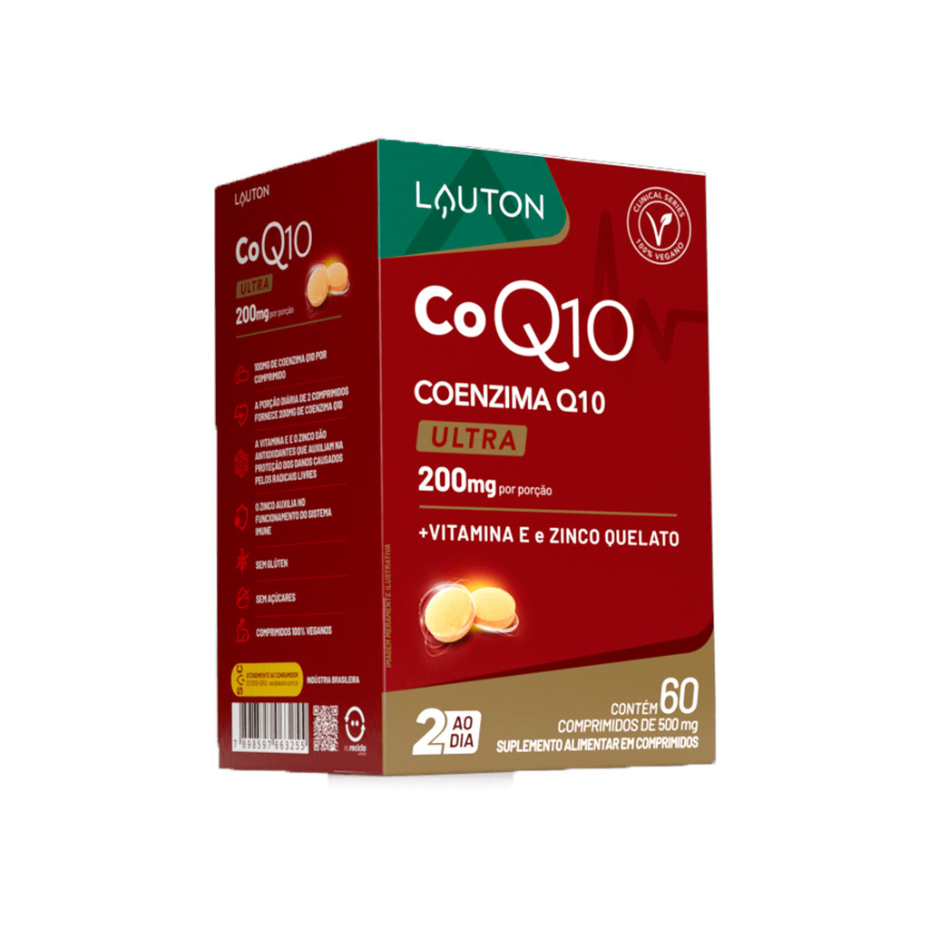 Coq 10 Ultra da Lauton Pote com 60 Cápsulas em Oferta na Shopee