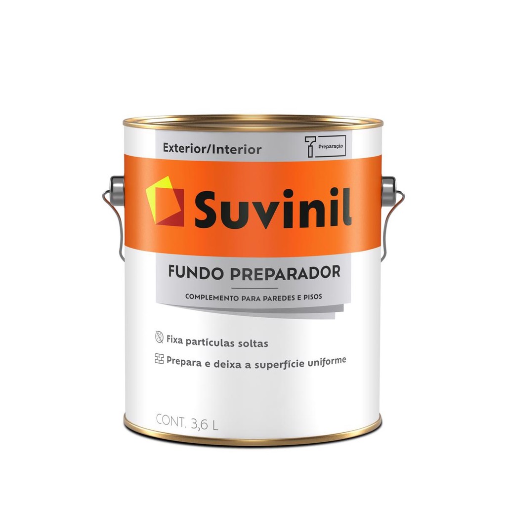Fundo Preparador Base Água 3,6L Suvinil em Oferta na Shopee