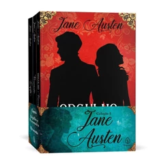 Box Com 3 Livros de Jane Austen - Orgulho E Preconceito, Persuasão e Emma