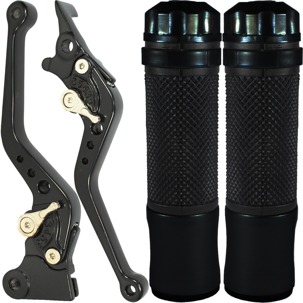 Manete com manopla esportivo a disco CG125 CG150 CG160 Fan Titan Sport 2000 em diante par