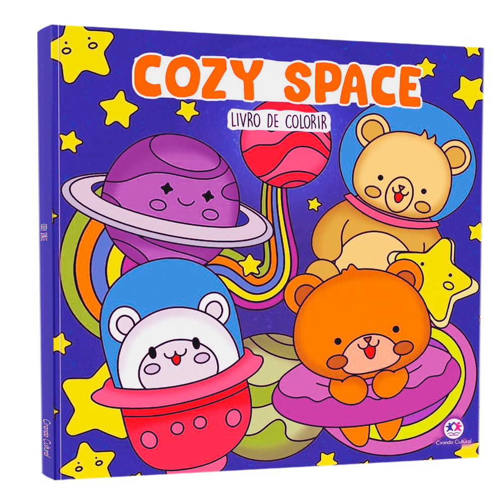 Cozy Space | Livro de Colorir em Oferta na Shopee