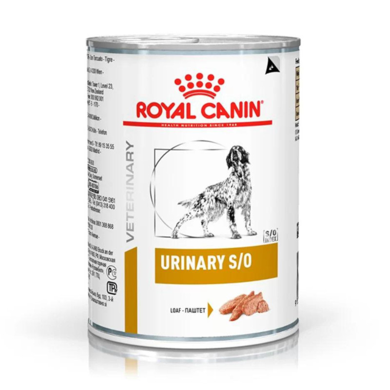Ração Úmida Lata Royal Canin Dieta Veterinária Urinary S/O para Cães com Doenças Urinárias em Oferta na Shopee