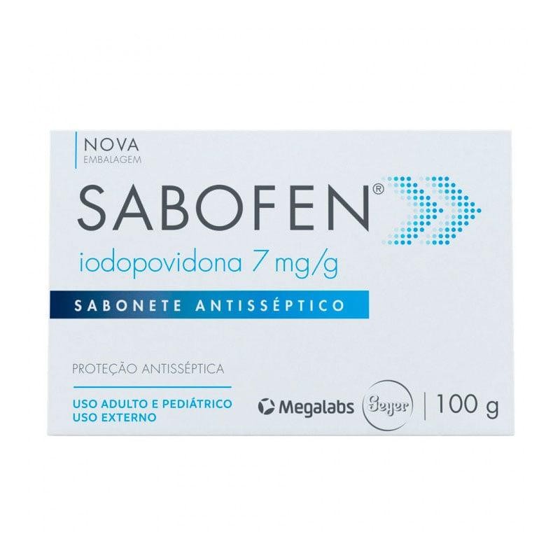 Sabonete Antisséptico Sabofen 100g em Oferta na Shopee