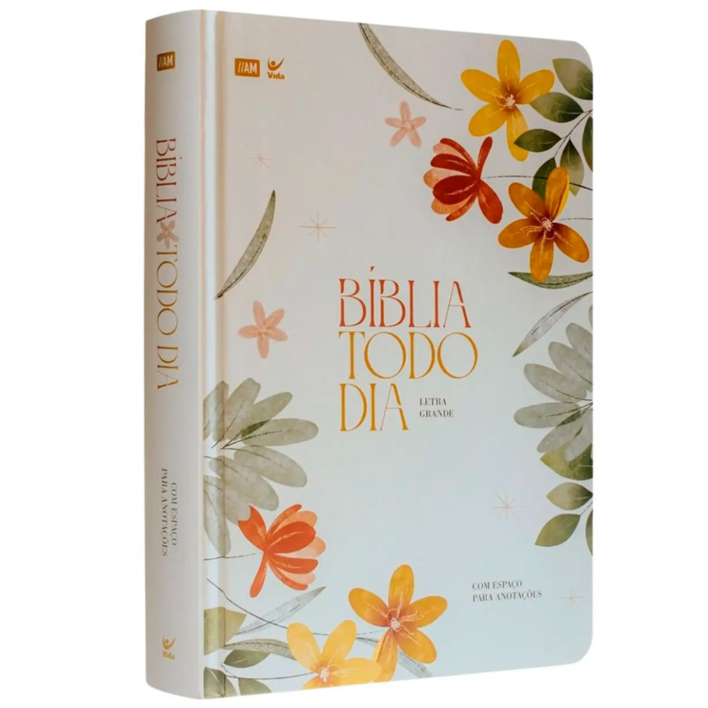 Bíblia Todo Dia Floral | AM |  Letra Grande em Oferta na Shopee
