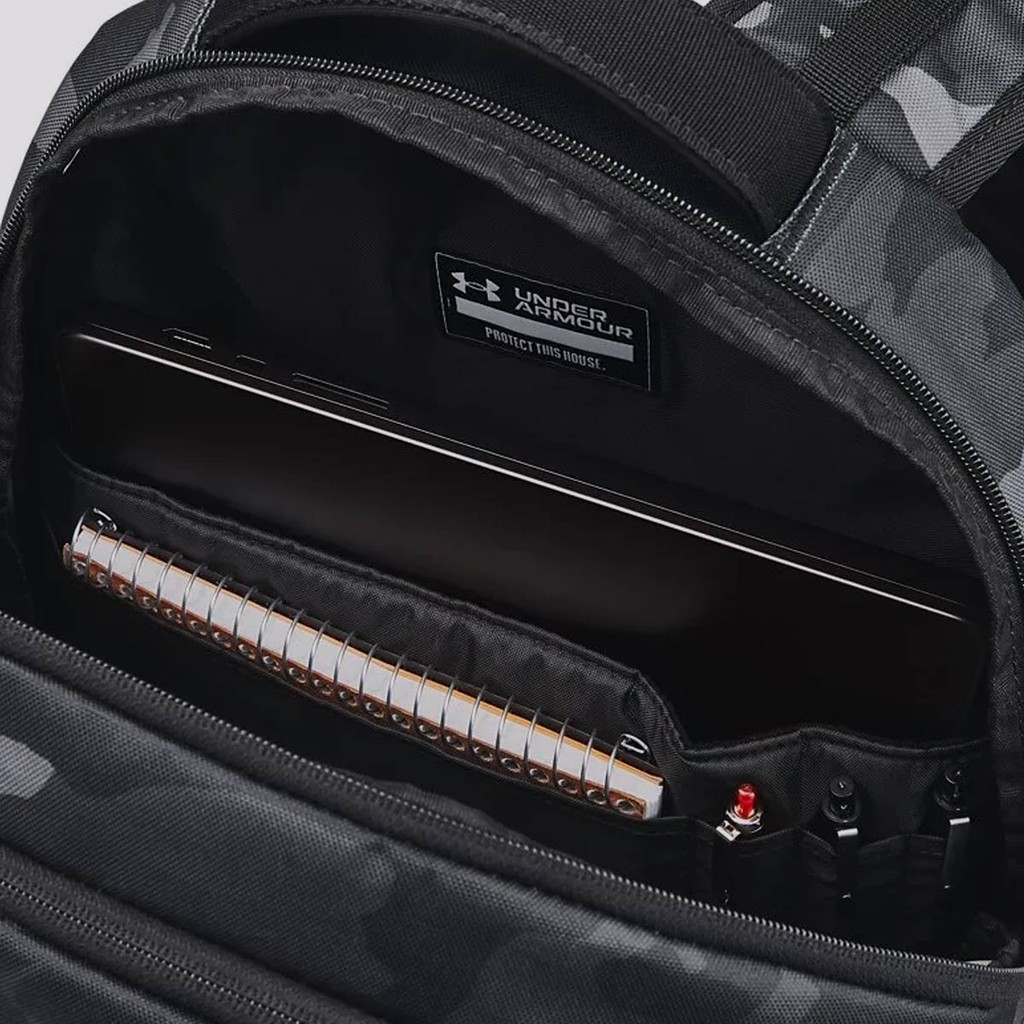 Mochila Under Armour Hust 6.0 Preto Camuflado · foto 2