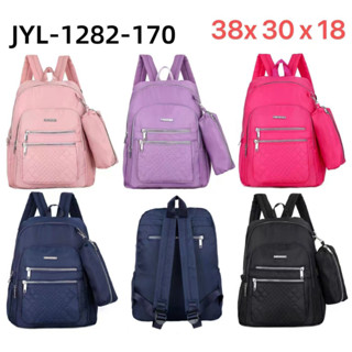 Mochila Feminina Com Estojo Alças Reforçados Universitário Mochila Para Colégio Grande Capacidades em Oferta na Shopee