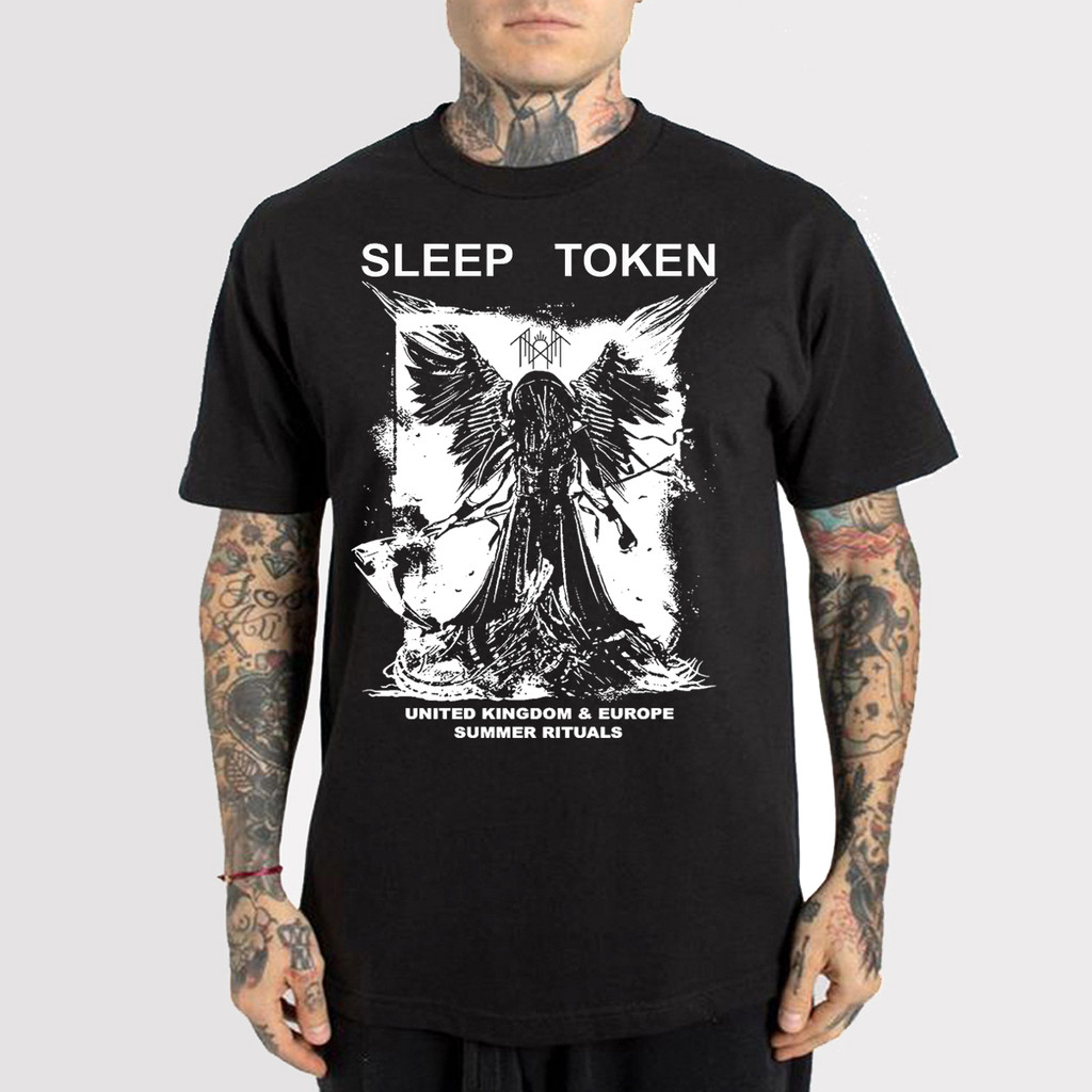 Camiseta Banda Rock Sleep Token 100% Algodão