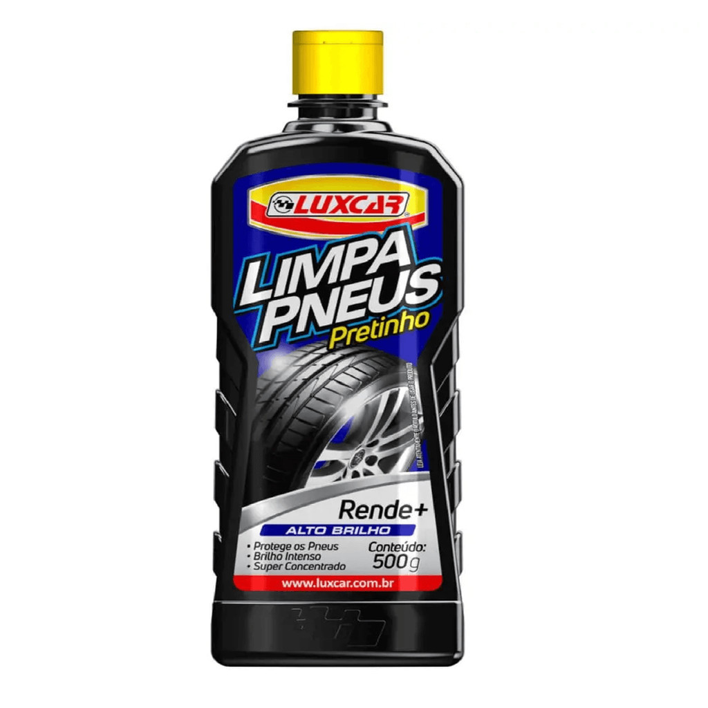 Limpa Pneus Pretinho Alto Brilho 500 Ml Luxcar em Oferta na Shopee