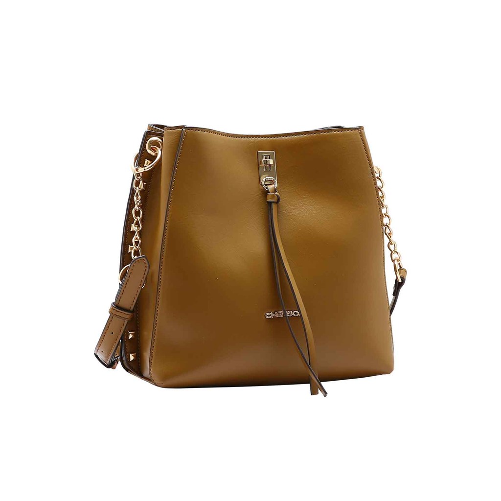 Bolsa Feminina Chenson Original Mini Rebites Transversal 3485015 em Oferta na Shopee