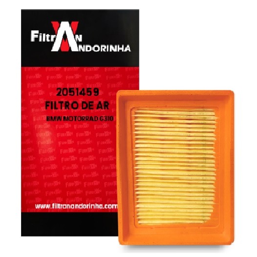 FILTRO DE AR BMW MOTORRAD G310 2017 2018 2019 2020 2021 2022 2023 2024 FILTRAN