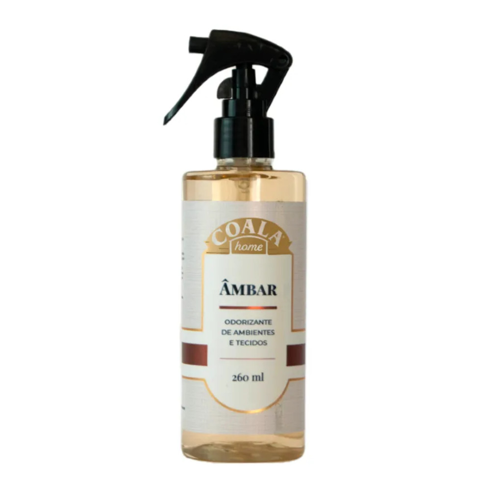 Odorizador Ambar 260ml Coala - Para Ambientes e Tecidos - Home & Living