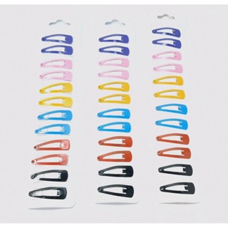 Presilha de Cabelo Mini Tic Tac Colorida Infantil 18 Pares em Oferta na Shopee