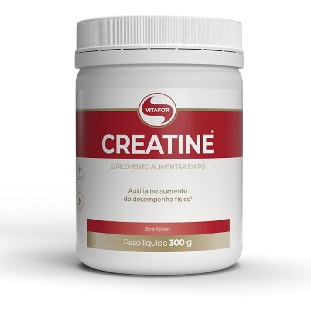 Creatina Creatine Monohidratada Pura - 300g - Vitafor