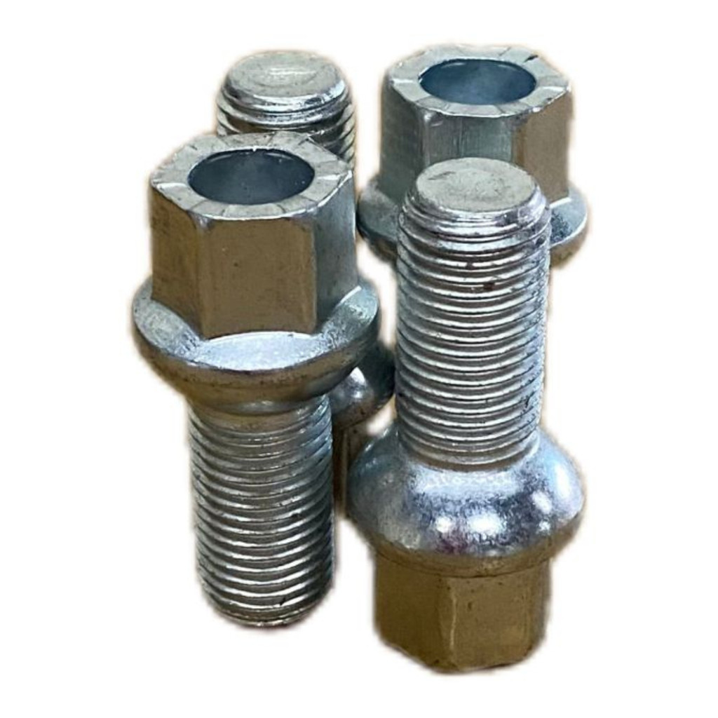 Kit 4 Parafusos De Roda VW Bora Fox Golf Jetta Passat Polo SpaceFox T-Cross Tiguan Audi A3 A4 A6 TT em Oferta na Shopee