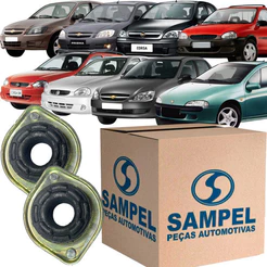 Kit Coxim Amortecedor Sampel Corsa Classic Prisma