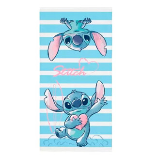 Toalha De Banho Stitch Personagem 70 cm x 1,40m Aveludada Lepper em Oferta na Shopee
