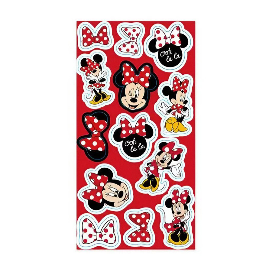 Cartela Adesiva - Minnie Mouse - Disney - 13 unidades - Regina - Rizzo em Oferta na Shopee