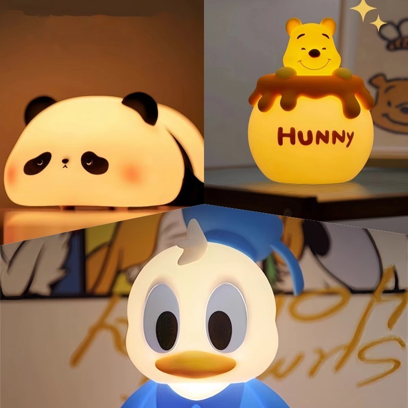 Bolo Disney Decorativo Ornamento Urso Brilhante Pato Donald Panda Plugin De Aniversário em Oferta na Shopee