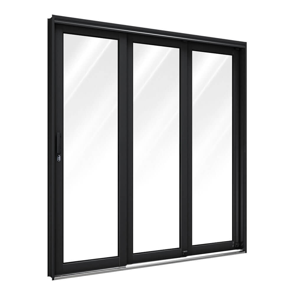 Porta de Aço de Correr Lateral 3 Folhas 213x200cm Facilitá Lucasa