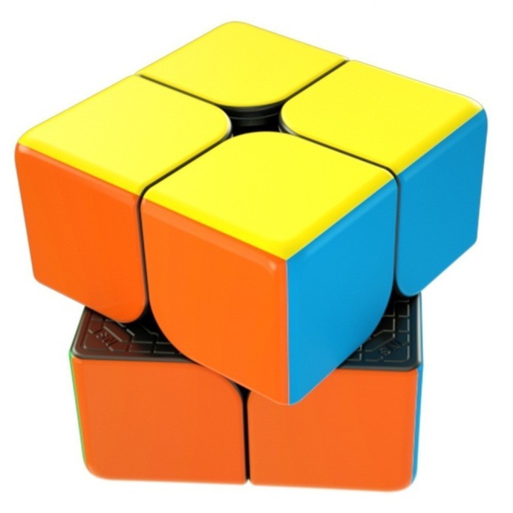 Cubo Mágico 2x2 Magnético Yuxin Little Magic V2M Stickerless em Oferta na Shopee