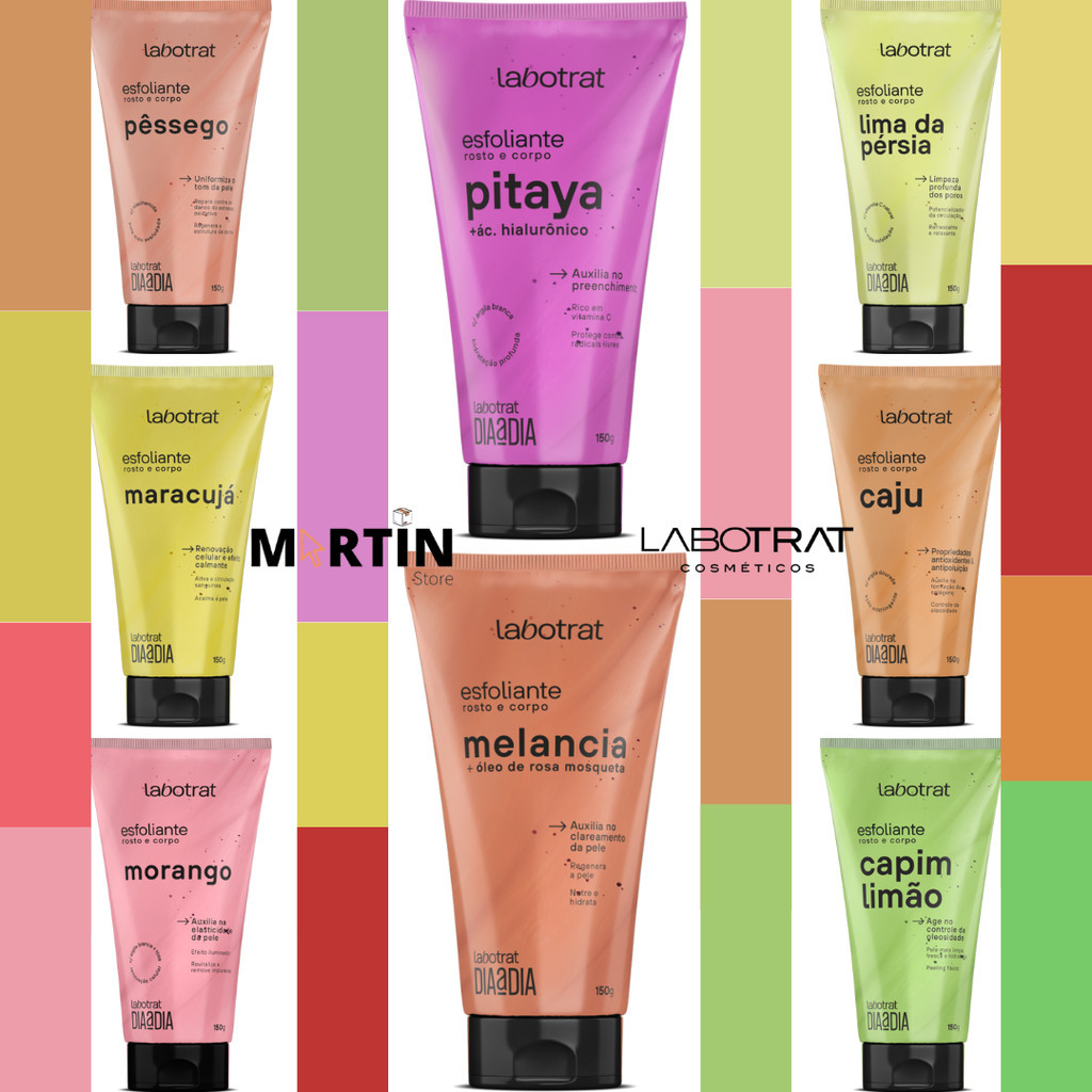 Esfoliante Corporal e Facial Labotrat 150g