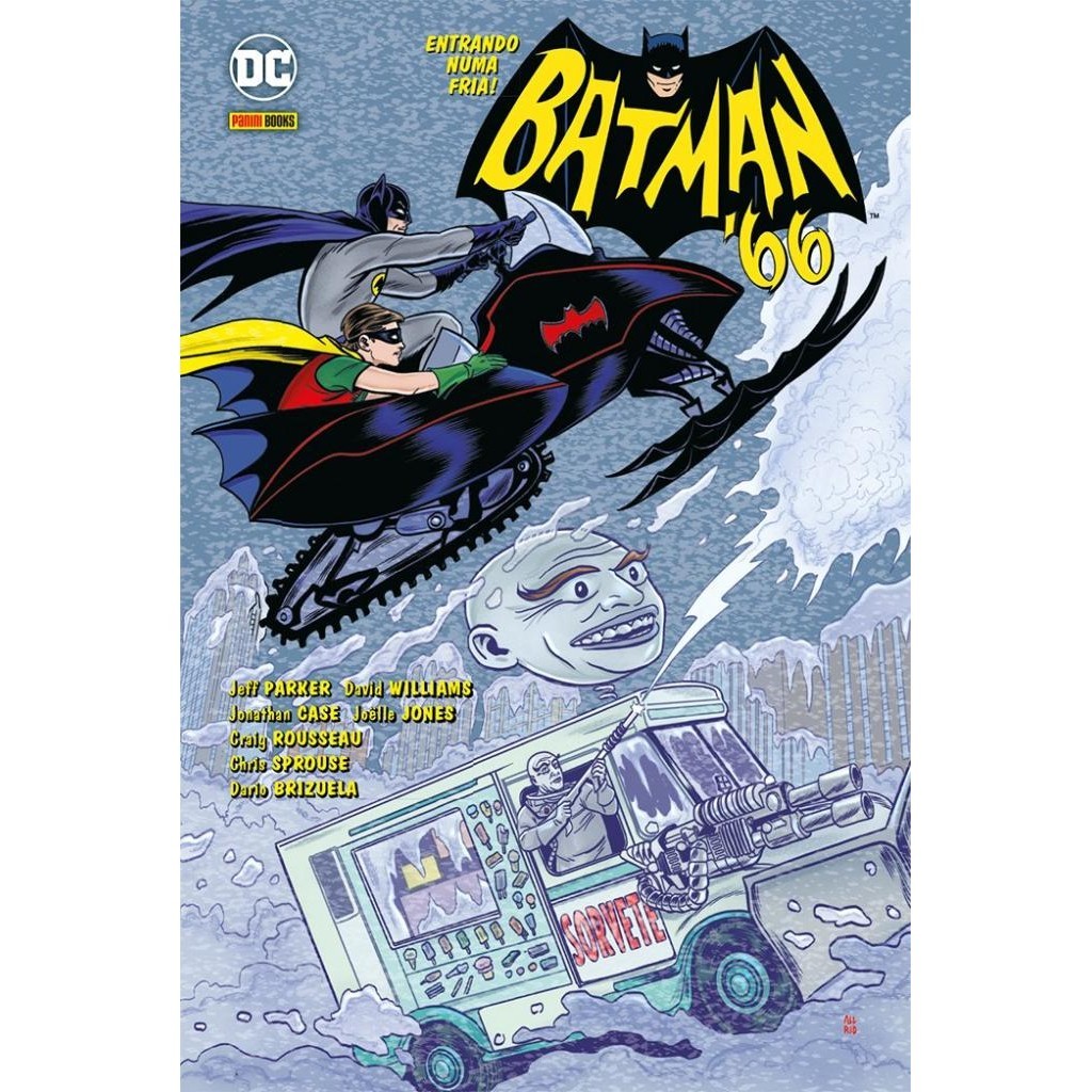 Livro: Batman '66: Entrando Numa Fria Autor: Parker, Jeff (Novo, Lacrado)