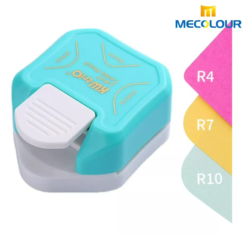 3 em 1 R4 R7 R10 Arredondador de canto Cortador circular de papel Cortador de canto Mecolour em Oferta na Shopee