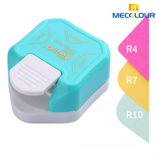 3 em 1 R4 R7 R10 Arredondador de canto Cortador circular de papel Cortador de canto Mecolour em Oferta na Shopee