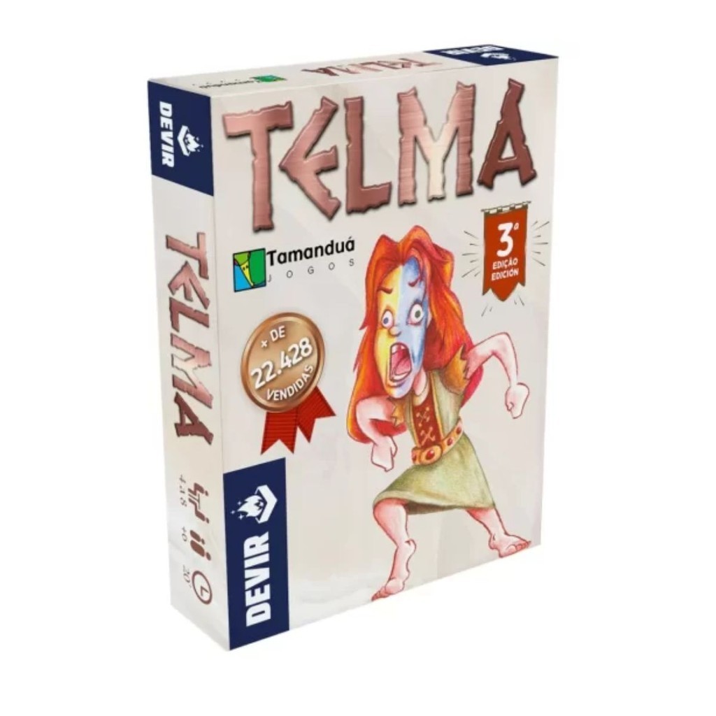 Jogo de Cartas Telma 3ª Edição Devir Card Game