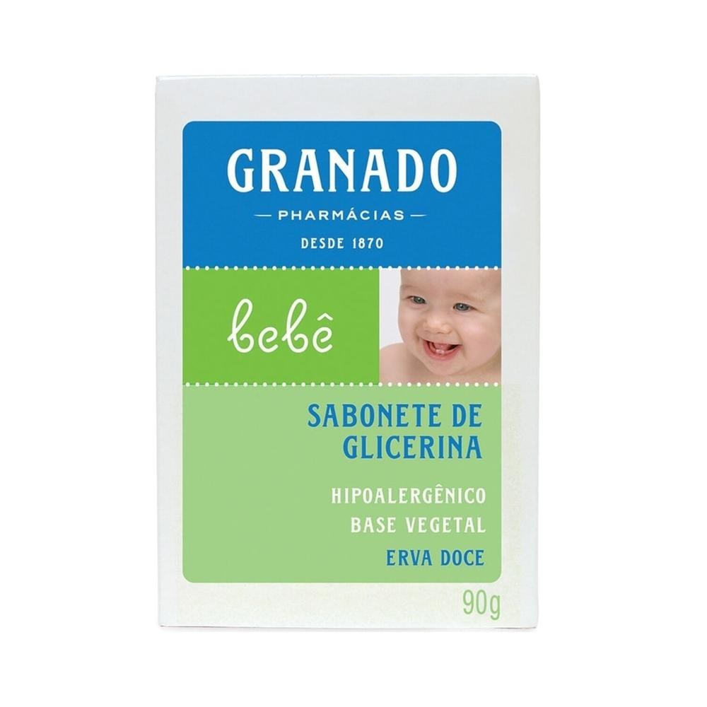 Sabonete em Barra Granado Bebe Erva-Doce 90g