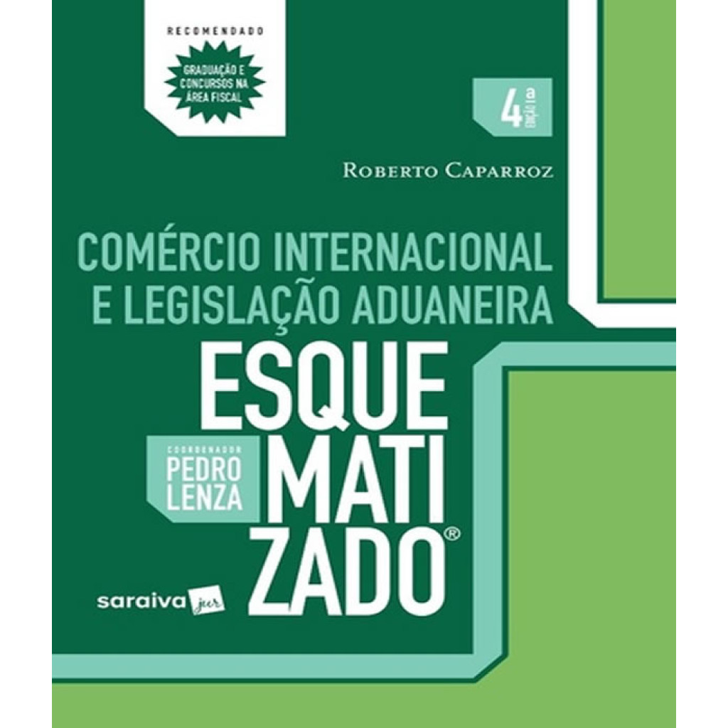Comercio internacional e legislacao aduaneira esquematizado 04 ed em Oferta na Shopee