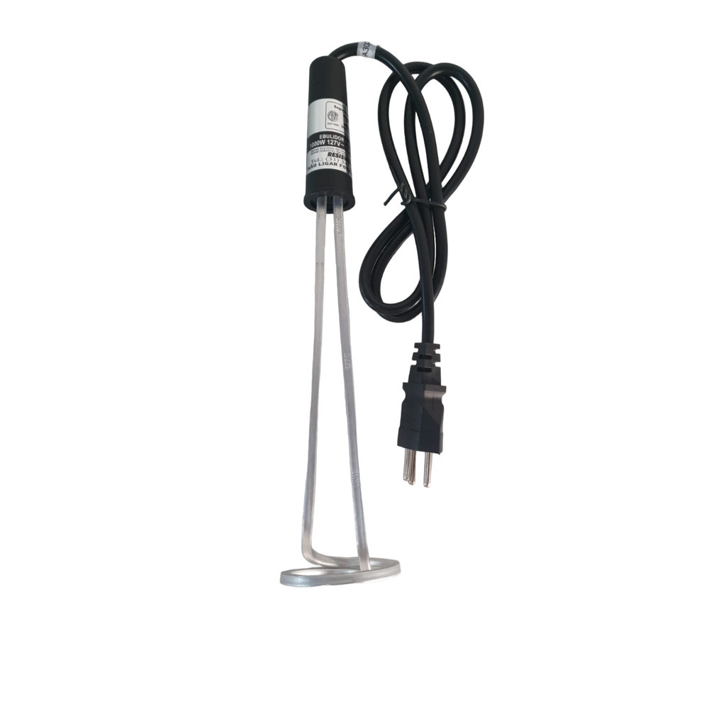 KIT 03 UN  Ebulidor Mod WA  Aluminio 1000 W 127v Resiswal