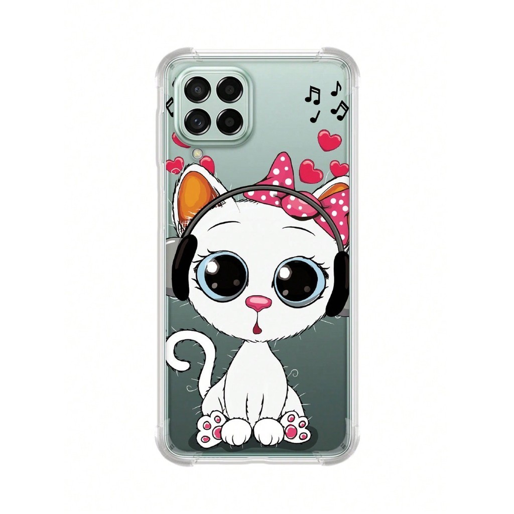 Capa Capinha Anti Shock GALAXY M53 5G (1013) Gatinha