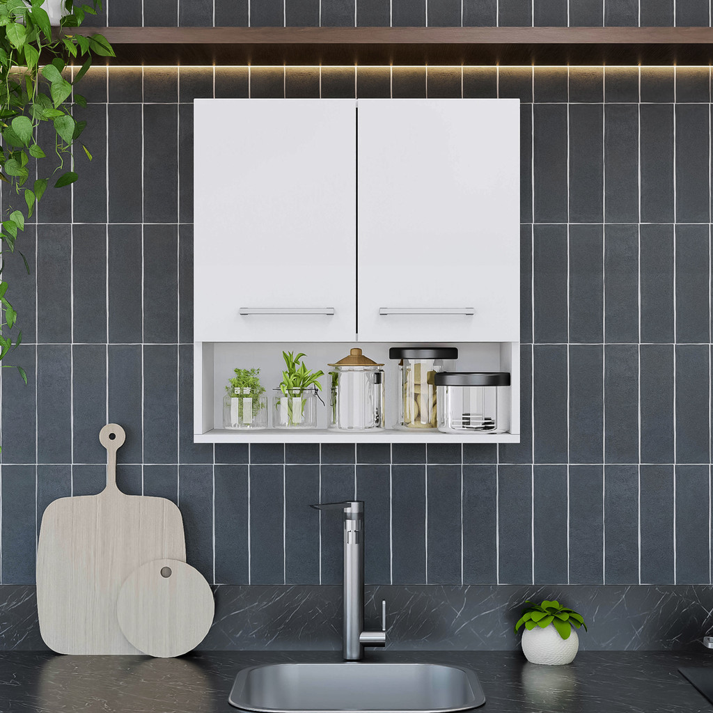 Armário 2 Portas Multiuso Organizador Cozinha Móveis Bonatto PROMOÇÃO 8.8
