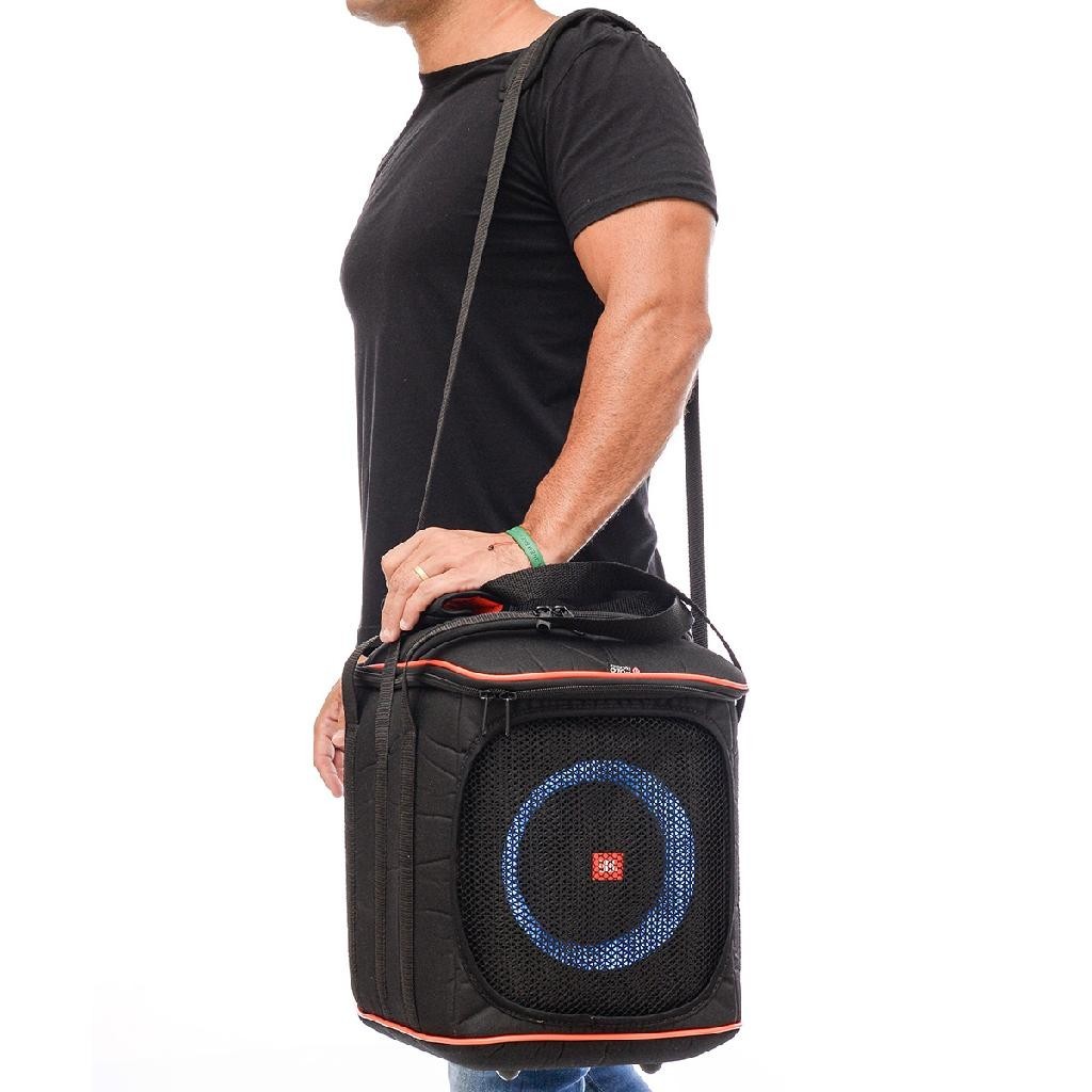 Bolsa Case Bag P/ Jbl Partybox Encore Acolchoada Com Bolso