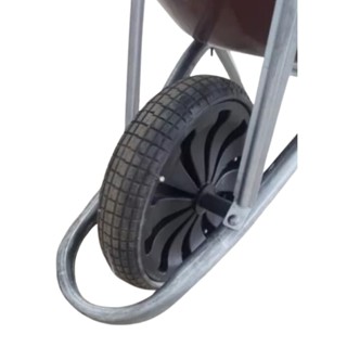 pneu de carrinho de mão - roda maciça eixo 3/4 e 1 polegada em Oferta na Shopee