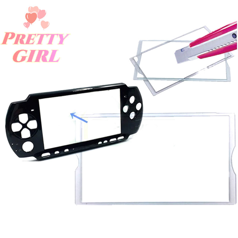 [Pretty ggirl] Para 1000 2000 3000 Tela LCD Vidro Plástico Espelho Lente De Capa Protetora Frontal Acessórios De Jogo [N