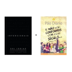 Kit 2 Devocionais | Intencionais 365 Ideias Para Virar O Mundo + Não Vos Conformeis Com Este Século | Publicações Pão Diário