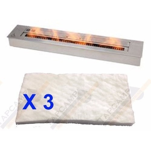03 Unidades Absorvente Cerâmico Lareiras Ecológicas