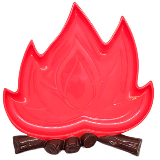 Bandeja Decorativa - Fogueira Vermelha - 1 unidade - Só Boleiras - Rizzo em Oferta na Shopee