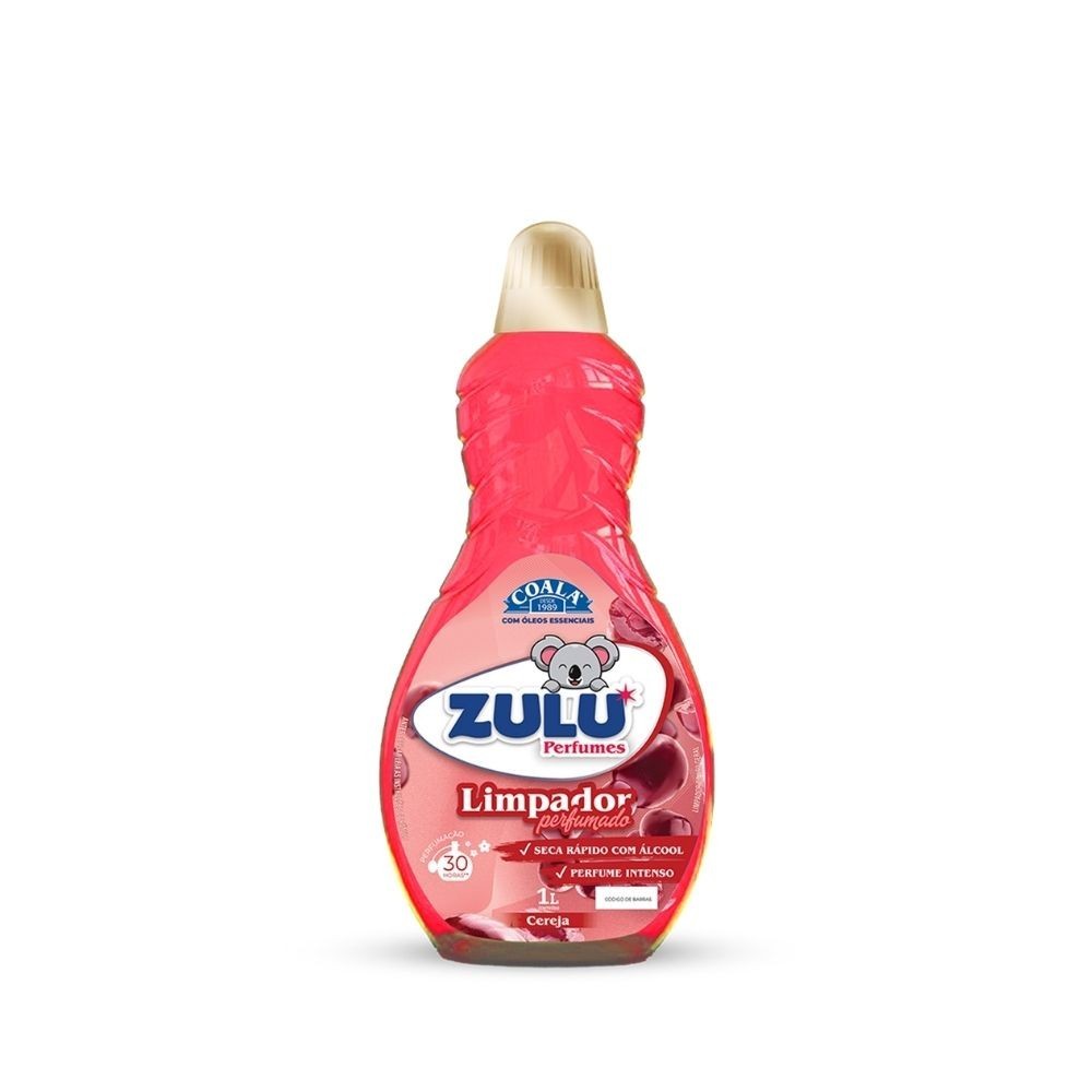 Limpador Perfumado Zulu Perfumes / Coala Cereja 1L - Home & Living