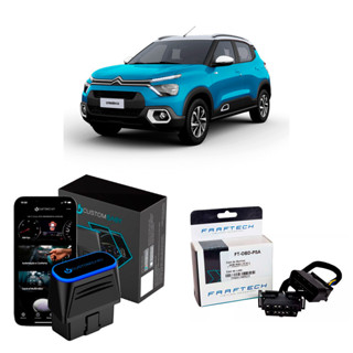 CustomEasy OBDII Plug & Play + Cabo Adaptador FT-OBD-PSA C3 2018 2023 2024 em Oferta na Shopee