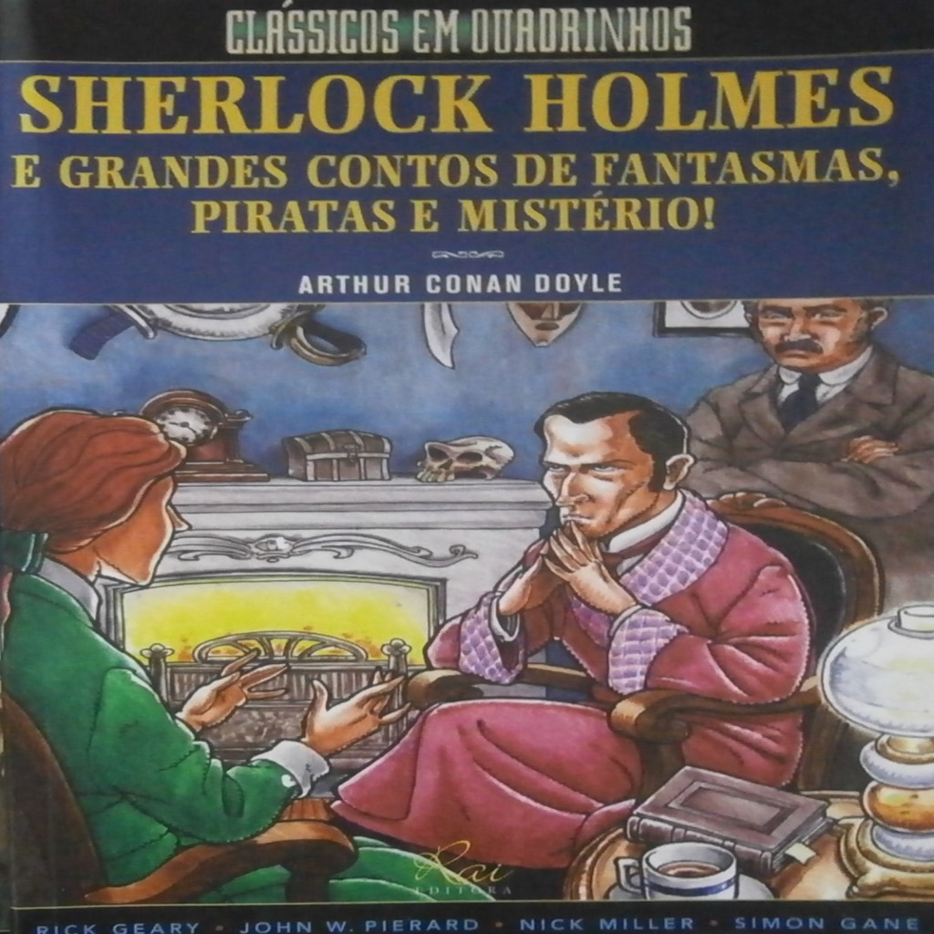 Sherlock Holmes e grandes contos de fantasmas, piratas e mistério! autor Arthur Conan Doyle
