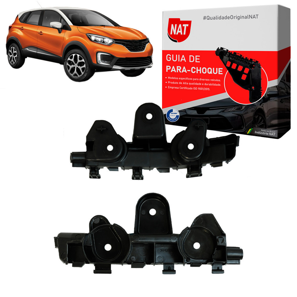 Suporte Guia Parachoque Captur 2017 Até 2021 Dianteiro em Oferta na Shopee