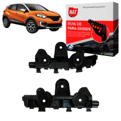 Suporte Guia Parachoque Captur 2017 Até 2021 Dianteiro