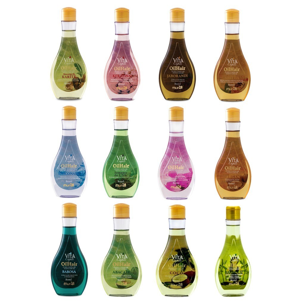 ÓLEO CAPILAR VITA CAPILI 80ML MURIEL ORIGINAL em Oferta na Shopee